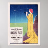 CONCERT YSAYE Henri Meunier Maitres de L'Affiche Poster (Voorkant)
