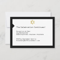 Concertbalie Mitzvah Reception Kaart