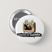 CONCERTEN IN QUARANTINE Limited Edition Ronde Button 5,7 Cm (Voorkant /achterkant)