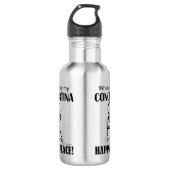 Concertina Happy Place Waterfles (Voorkant)