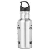 Concertina Happy Place Waterfles (Achterkant)