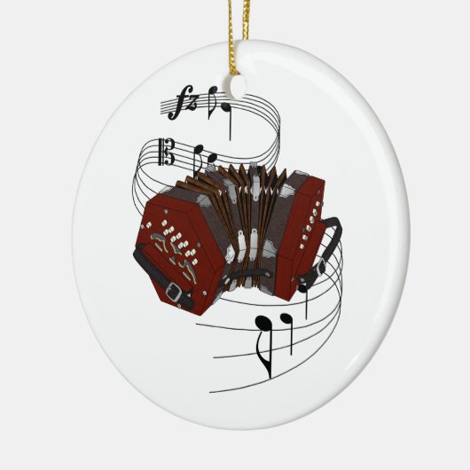 Concertina Keramisch Ornament (Links)