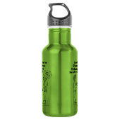 Concertina Makes Zombies Explode Waterfles (Achterkant)