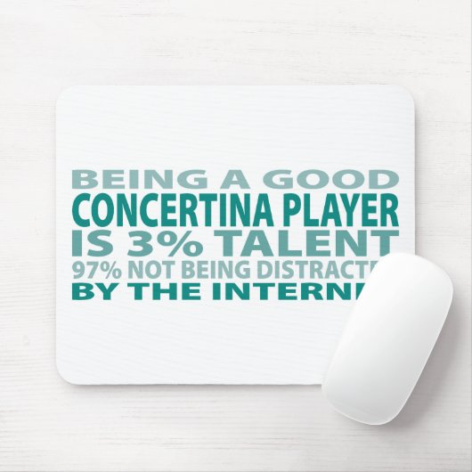 Concertina Player 3% Talent Muismat (Met muis)