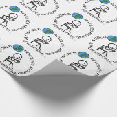 Concertina - World revolt rond Cadeaupapier (Hoek)