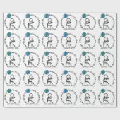 Concertina - World revolt rond Cadeaupapier (Vlak)