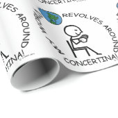 Concertina - World revolt rond Cadeaupapier (Rol Hoek)