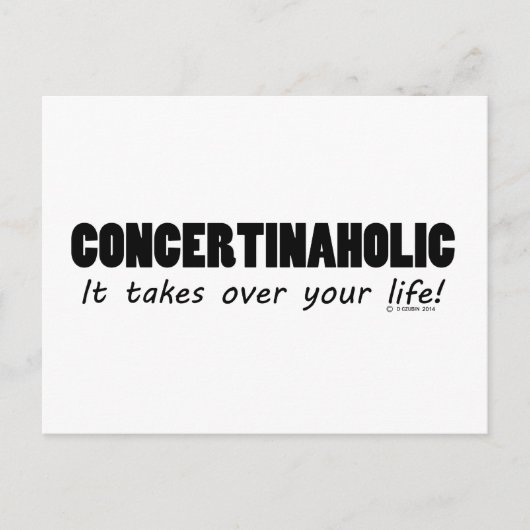 Concertinafolic Life Briefkaart (Voorkant)