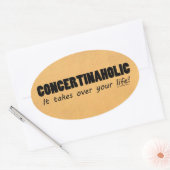 Concertinafolic Life Oval Sticker (Envelop)