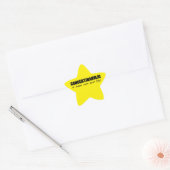 Concertinaholic Life Star-Sticker Ster Sticker (Envelop)