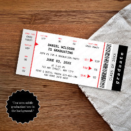 Concertkaart Klas van 2026 Moderne Afstuderen Kaart