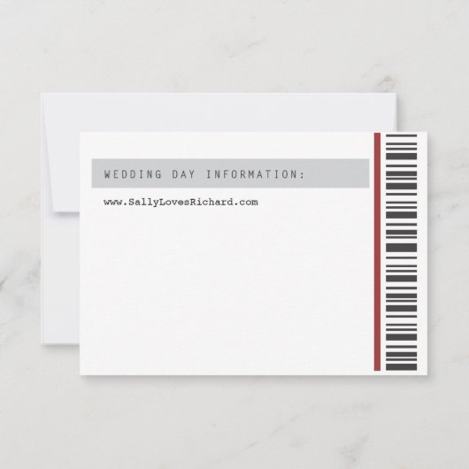 Concertkaartje RSVP (Achterkant)