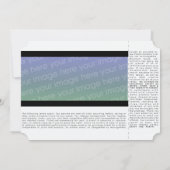 concertkaartje voor groene huishouding kaart (Achterkant)