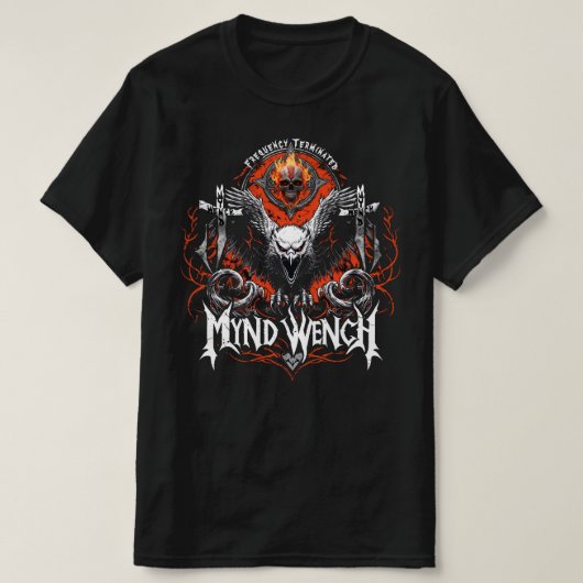 Concertkleding Heavy Metal Rock Band beëindigd T-shirt (Design voorkant)