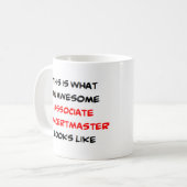 concertmaster-medewerker, geweldige koffie-mok koffiemok (Voorkant links)