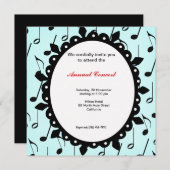 Concertmuziek Kaart (Voorkant / Achterkant)