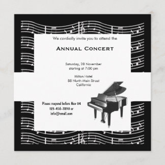Concertmuziek Kaart