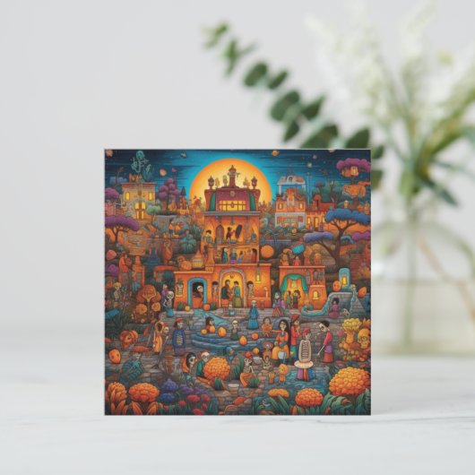 "Concerto de los Muertos" Kaart (Staand voorkant)