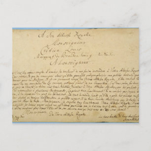 Concerto's van Brandenburger van de met de hand Briefkaart