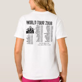 Concertour 2008 () t-shirt (Achterkant)