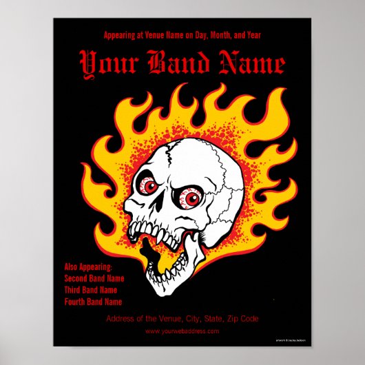  concertPoster Poster (Voorkant)