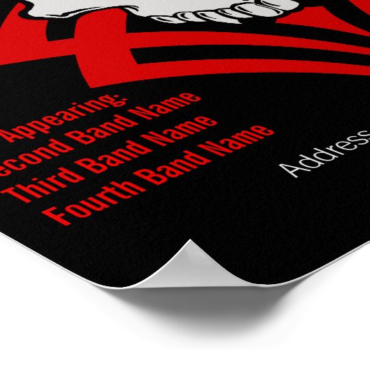 concertPoster Poster (Hoek)