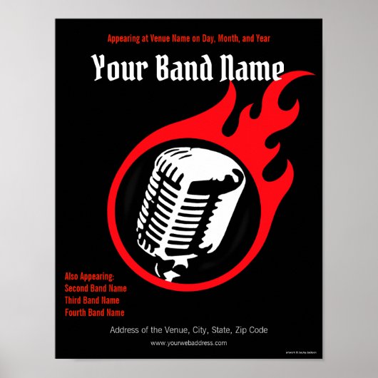 concertPoster Poster (Voorkant)