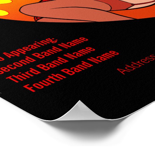  concertPoster Poster (Hoek)