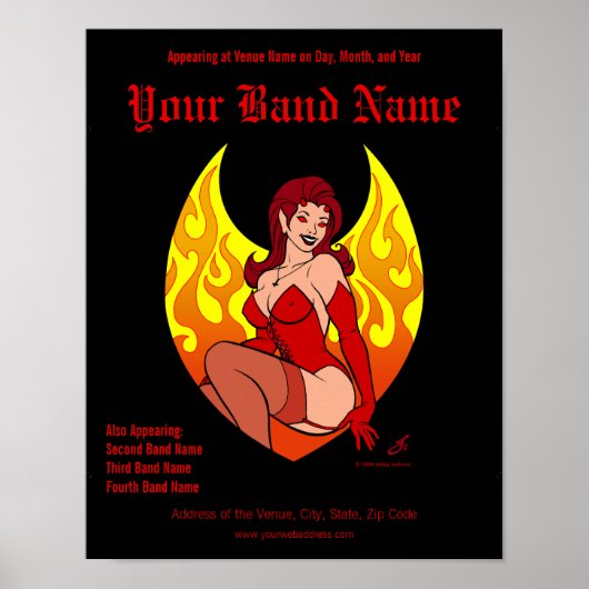  concertPoster Poster (Voorkant)