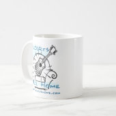 ConcertsInYourHome klassieke mok (Voorkant links)