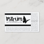 concertticket visitekaartje (Achterkant)