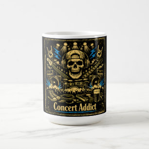 Concertverslaafde – Live Muziek Fan Cultuur Koffiemok