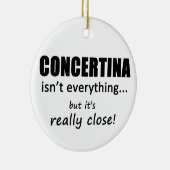 Concetina is niet alles keramisch ornament (Rechts)