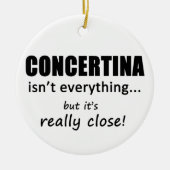 Concetina is niet alles keramisch ornament (Voorkant)