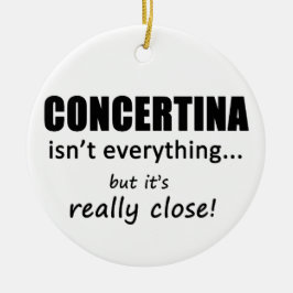 Concetina is niet alles keramisch ornament