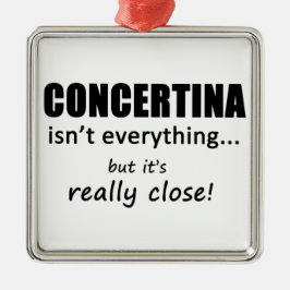 Concetina is niet alles metalen ornament