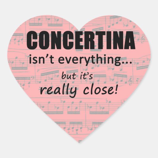 Concetina is niet alles Sticker (Voorkant)
