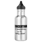 Concetina is niet alles waterfles  (Rechts)