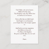 Conch on Beach | Sympathie Mini Gebed Kaart (Achterkant)