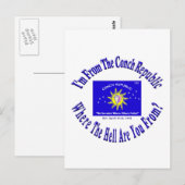 Conch Republic 2 copy.jpg Briefkaart (Voorkant / Achterkant)