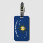 Conch Republic Flag Key West Florida Bagagelabel (Voorkant (verticaal))