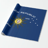 Conch Republic Flag Key West Florida Cadeaupapier (Uitgerold)