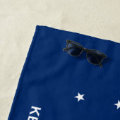 Conch Republic Flag Key West Florida Strandlaken (In situ)