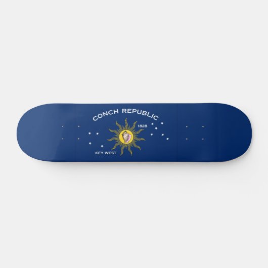 Conch Republic flag Persoonlijk Skateboard (Horizontaal)