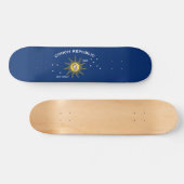 Conch Republic flag Persoonlijk Skateboard (Horizontaal)