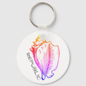 Conch Republic Sleutelhanger (Voorkant)