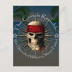 Conch Republic We Seceded Briefkaart
