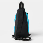 Conch Schelp "Strandleven" Sling Bag (Achterkant)