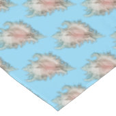 Conch Schelp "Strandleven" Tafelkleed (Gekanteld)