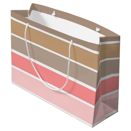 Conch Seashell-kleuren Large Cadeautasje (Achterkant Gekanteld)